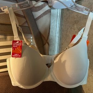 36B Warners “Your Bra” beige bra